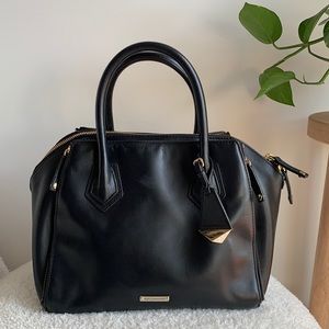 Rebecca Minkoff Black Leather Satchel/Crossbody